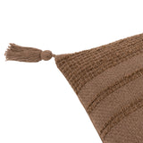 Larch Cocoa Cushion Cover or Filled Cushion 45cm x 45cm - additional product view 5