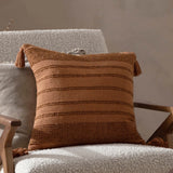 Larch Ginger Cushion Cover or Filled Cushion 45cm x 45cm - additional product view 1