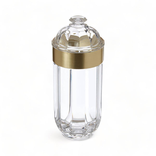 Large Gold Acrylic Canister - Ideal