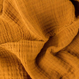 Lark Muslin Cumin 100% Cotton Throw Blanket 130cm x 180cm / 240cm x 260cm - additional product view 4