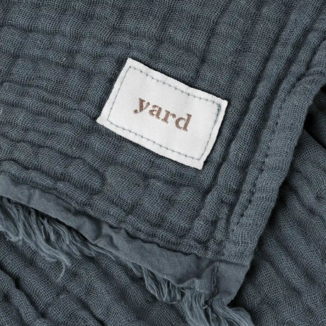 Lark Muslin Dusk 100% Cotton Throw Blanket 130cm x 180cm / 240cm x 260cm - additional product view 4