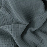 Lark Muslin Dusk 100% Cotton Throw Blanket 130cm x 180cm / 240cm x 260cm - additional product view 5