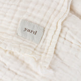 Lark Muslin White 100% Cotton Throw Blanket 130cm x 180cm / 240cm x 260cm - additional product view 3