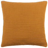Lark Muslin Crinkle 100% Cotton Cumin Cushion Cover 45cm x 45cm - additional product view 1
