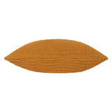 Lark Muslin Crinkle 100% Cotton Cumin Cushion Cover 45cm x 45cm - additional product view 2