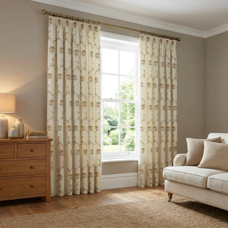 Exeter Tape Top Pencil Pleat Voile Curtains 1