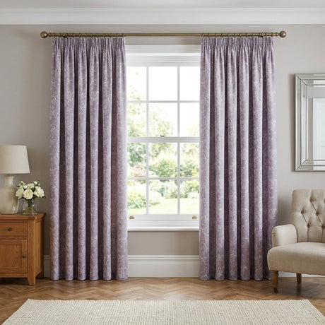 Jasmine Lined Pencil Pleat Tape Top Curtains 4