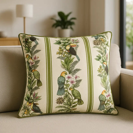 Leilani Cushion Cover / Filled Cushion 17" x 17" (43cm x 43cm) - Lei