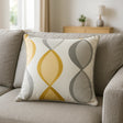 Lennox Cotton Cushion Cover 43cm x 43cm (17") - Ochre