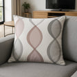 Lennox Cotton Cushion Cover 43cm x 43cm (17") - Blush