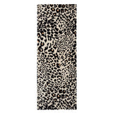 Catherine Lansfield Leopard Cotton 78x200cm Beach Sun Lounger Towel Natural