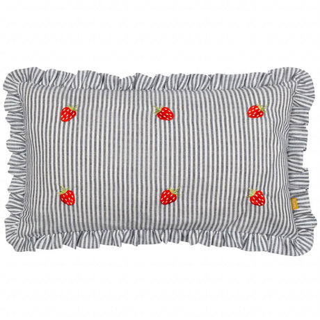Les Fruites Strawberries Cushion Cover or Filled Cushion 30cm x 50cm - additional product view 2
