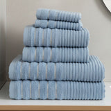 Linear 500gsm Cotton Towels - Sky Blue