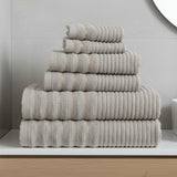 Linear 500gsm Cotton Towels - Dove Grey
