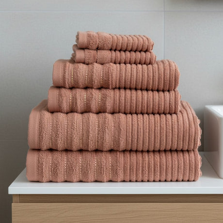 Linear 500gsm Cotton Towels by Rapport Home