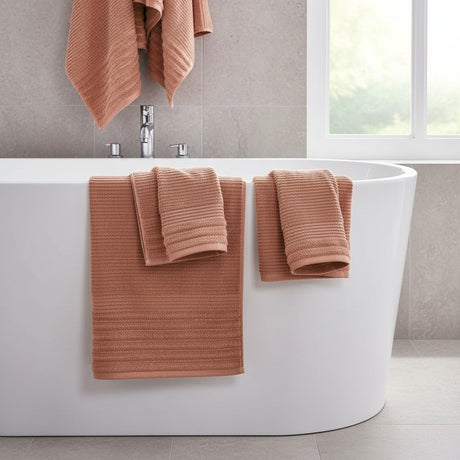 Linear 500gsm Cotton Towels by Rapport Home