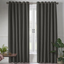 Blackout Linen Look Eyelet Curtains by Alan Symonds