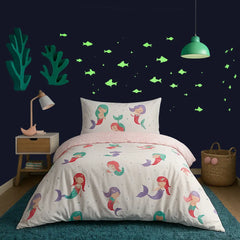 So Soft Little Mermaids Duvet Cover Set
