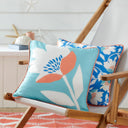 Fusion Luna Duck Egg Outdoor Cushion Cover 43cm x 43cm (17"x17")