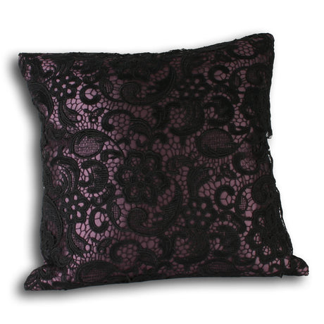 Macrame Amethyst Cushion Cover 45cm x 45cm - additional product view 1