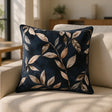 Madrid Velvet Cushion Cover and Filled Cushion 20" x 20" (50cm x 50cm) - Navy