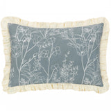 Mae 100% Cotton French Blue Cushion Cover or Filled Cushion 30cm x 50cm - additional product view 2