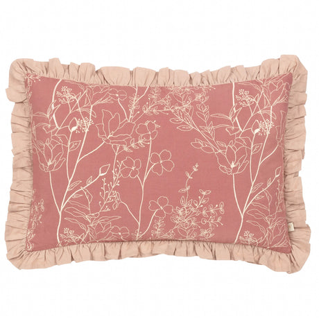 Mae 100% Cotton Petrol Cushion Cover or Filled Cushion 30cm x 50cm - additional product view 2