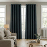 Malaga Charcoal fabric sample