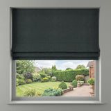 Malaga Made to Measure Roman Blind Charcoal