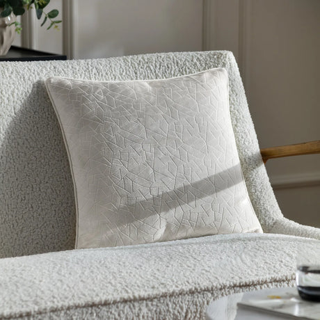 Malans Velvet Milk Cushion Cover or Filled Cushion 45cm x 45cm - additional product view 1