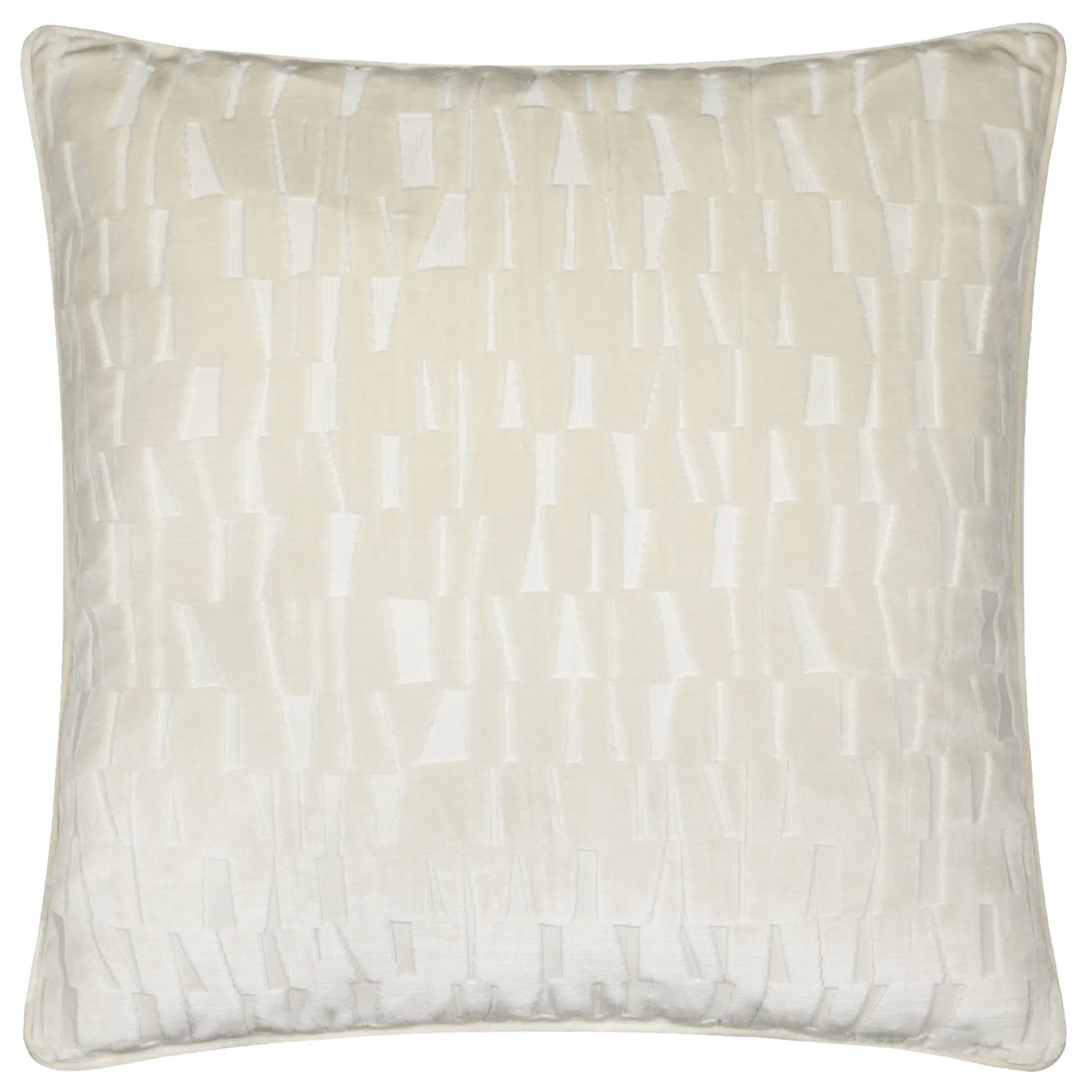 Manhattan Velvet Cushion Cover Ivory 50 x 50cm - image 2