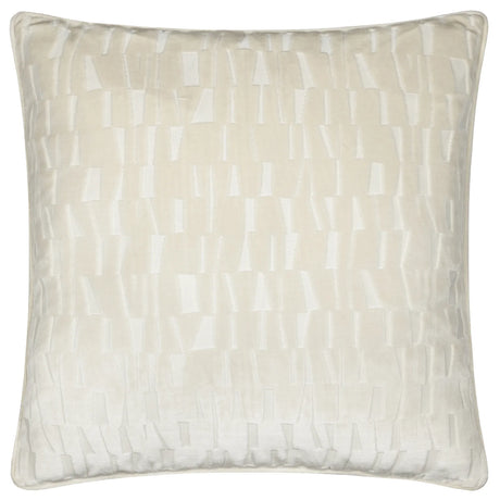 Manhattan Velvet Cushion Cover Ivory 50 x 50cm - image 2