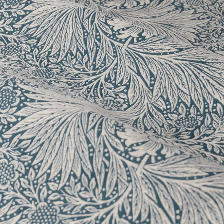 Marigold Indigo Thermal Blackout Dimout Pencil Pleat Curtains - additional product view 5