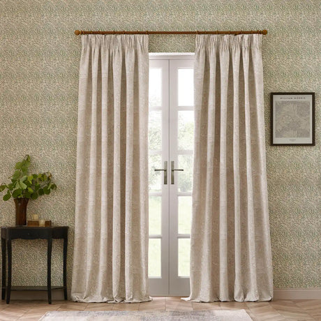 Marigold Stone Thermal Blackout Dimout Pencil Pleat Curtains - additional product view 5