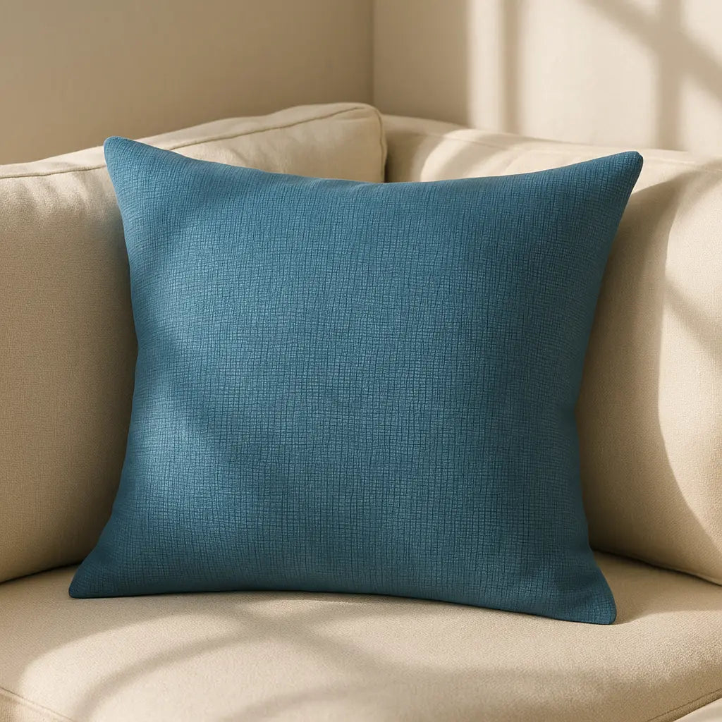 Matrix Teal Cushion Cover 43cm x 43cm