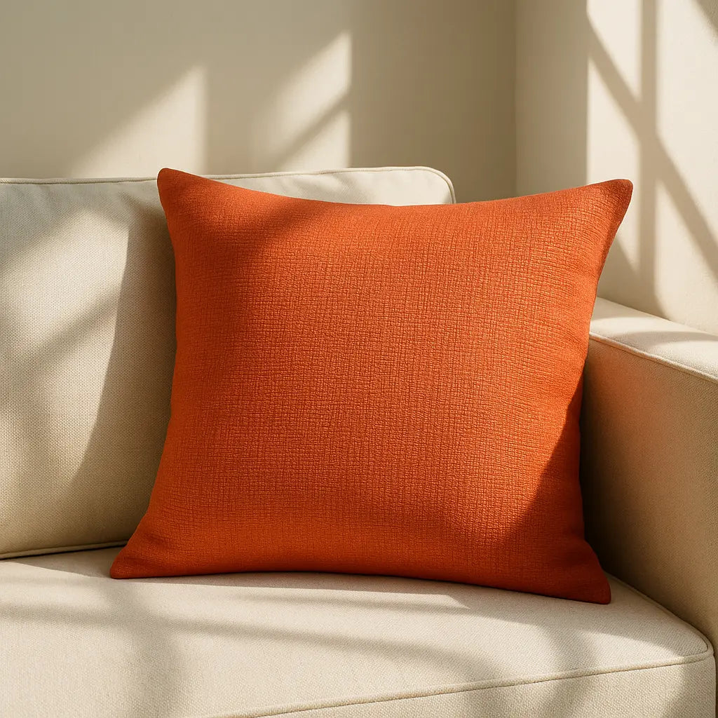 Matrix Orange Cushion Cover 43cm x 43cm