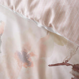 Soiree Mia Floral Blooms 100% Cotton 200 Thread Count Duvet Cover Set 6
