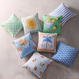 Fusion My Darling Clementine 100% Cotton Fruit Print Filled Cushion 3