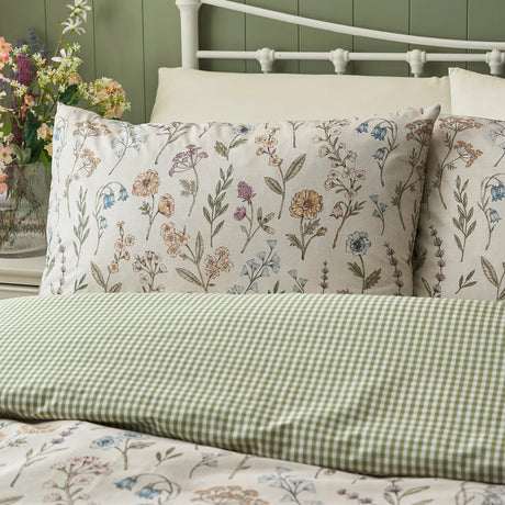 Meadow Floral Multi Polycotton Duvet Cover Set - product image 2