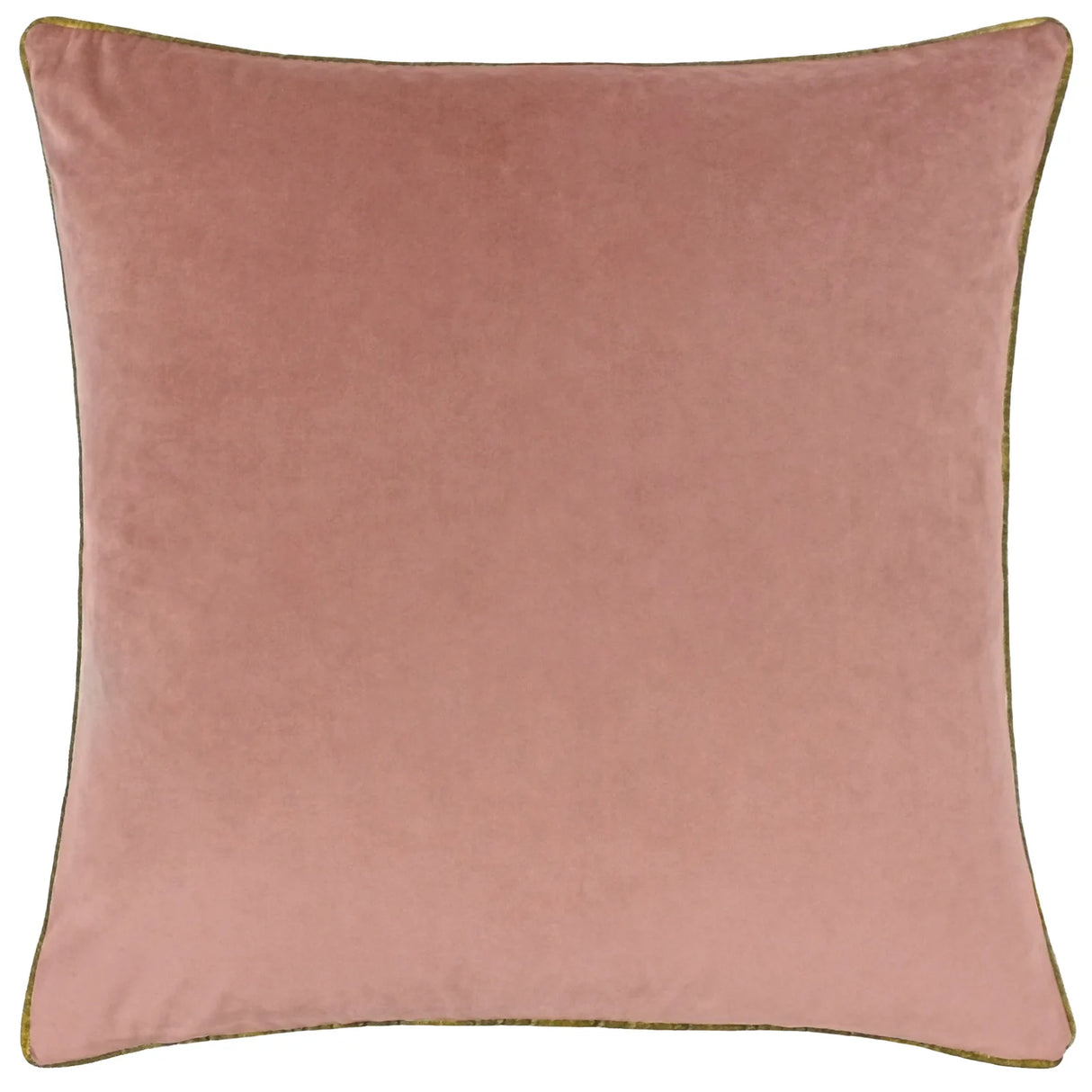 Meridian Velvet Cushion Cover Blush/Gold 45 x 45cm - image 2