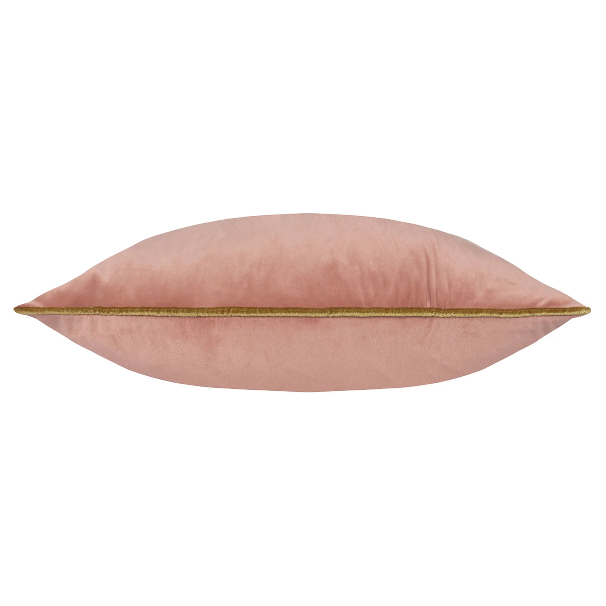 Meridian Velvet Cushion Cover Blush/Gold 45 x 45cm - image 3
