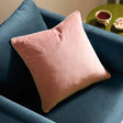 Meridian Velvet Cushion Cover Blush/Grey 45 x 45cm - image 1