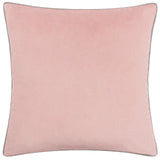 Meridian Velvet Cushion Cover Blush/Grey 45 x 45cm - image 2