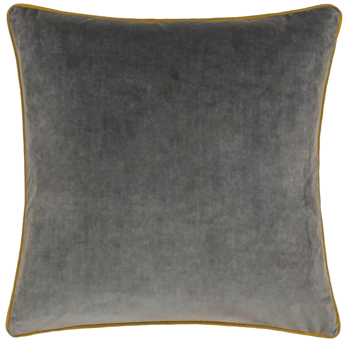 Meridian Velvet Cushion Cover Charcoal/Moss 45 x 45cm - image 2