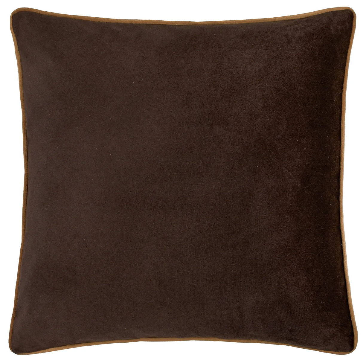 Meridian Velvet Cushion Cover Chocolate/Caramel - image 2