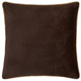 Meridian Velvet Cushion Cover Chocolate/Caramel - image 2