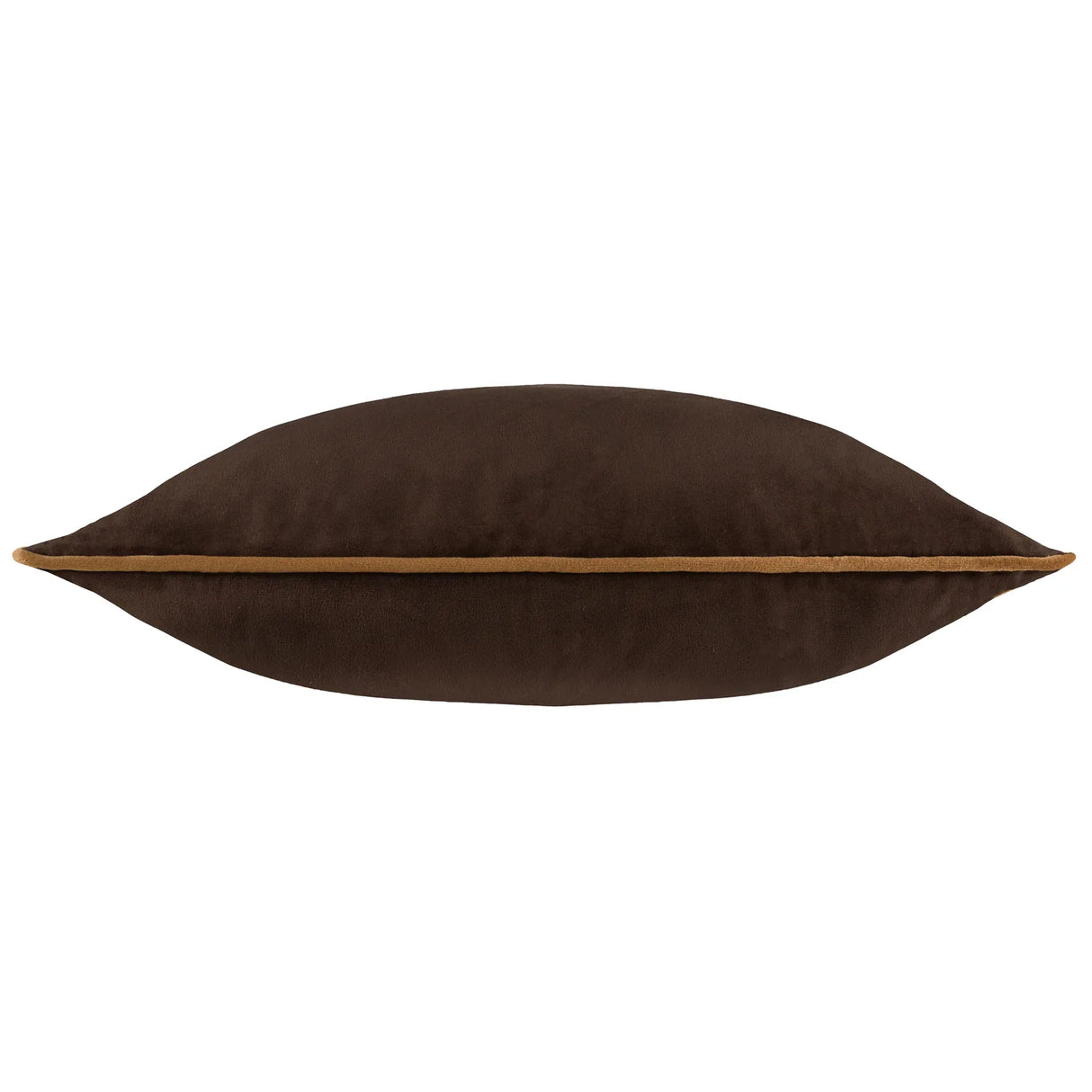 Meridian Velvet Cushion Cover Chocolate/Caramel - image 3