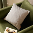 Meridian Velvet Cushion Cover Dove/Charcoal 45 x 45cm - image 1
