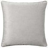 Meridian Velvet Cushion Cover Dove/Charcoal 45 x 45cm - image 2