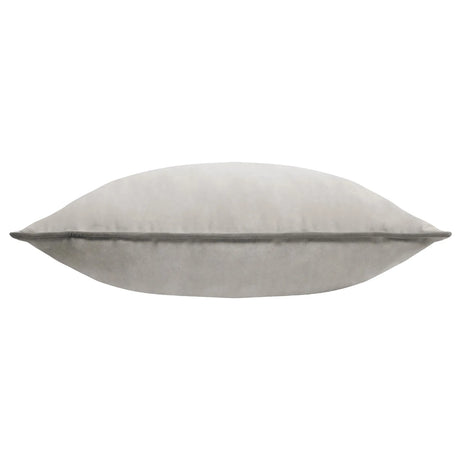Meridian Velvet Cushion Cover Dove/Charcoal 45 x 45cm - image 3